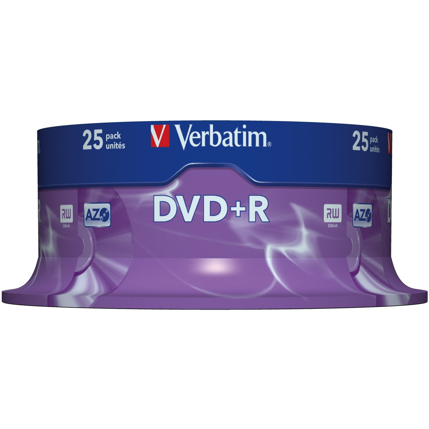 Verbatim 43500 DVD Recordable Media - DVD+R - 16x - 4.70 GB - 25