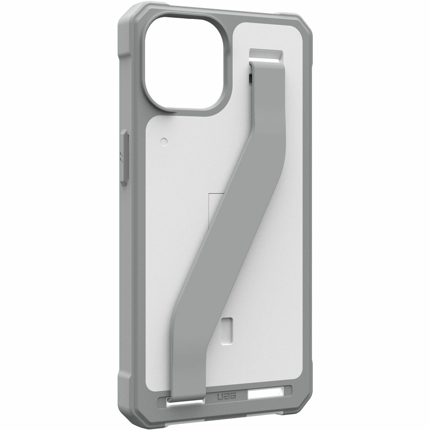Urban Armor Gear Workflow Flex Carrying Case Apple iPhone 13, iPhone 14, iPhone 15, iPhone 16e Smartphone - White, Gray