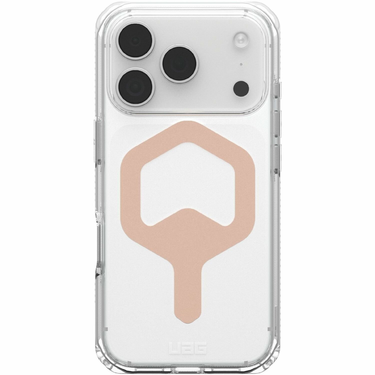 Urban Armor Gear Plyo iPhone 17 Pro Case - Ice/Rose Gold
