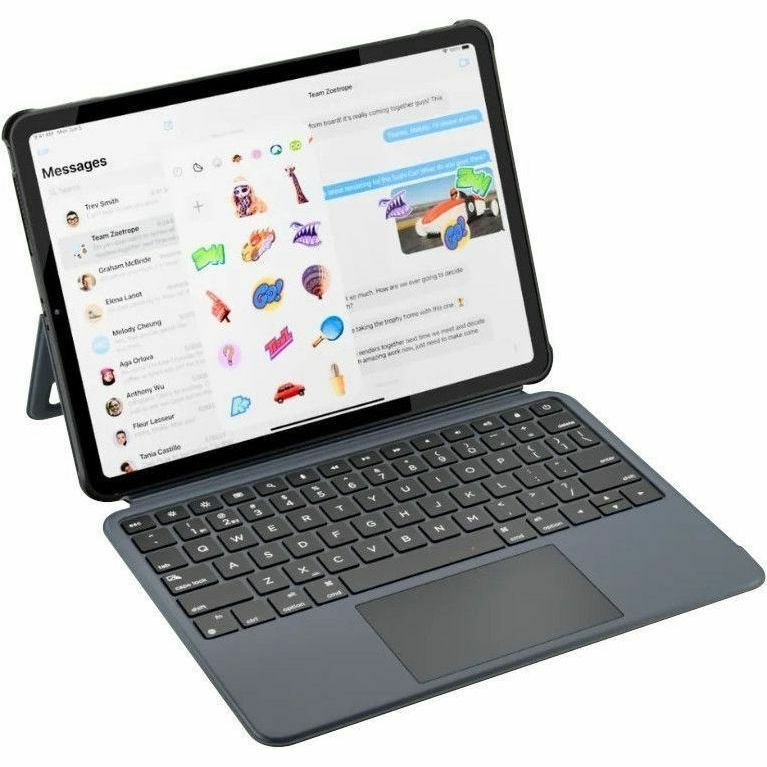 Macally Keyboard/Cover Case for 13" Apple iPad Pro 13 (2024) Tablet