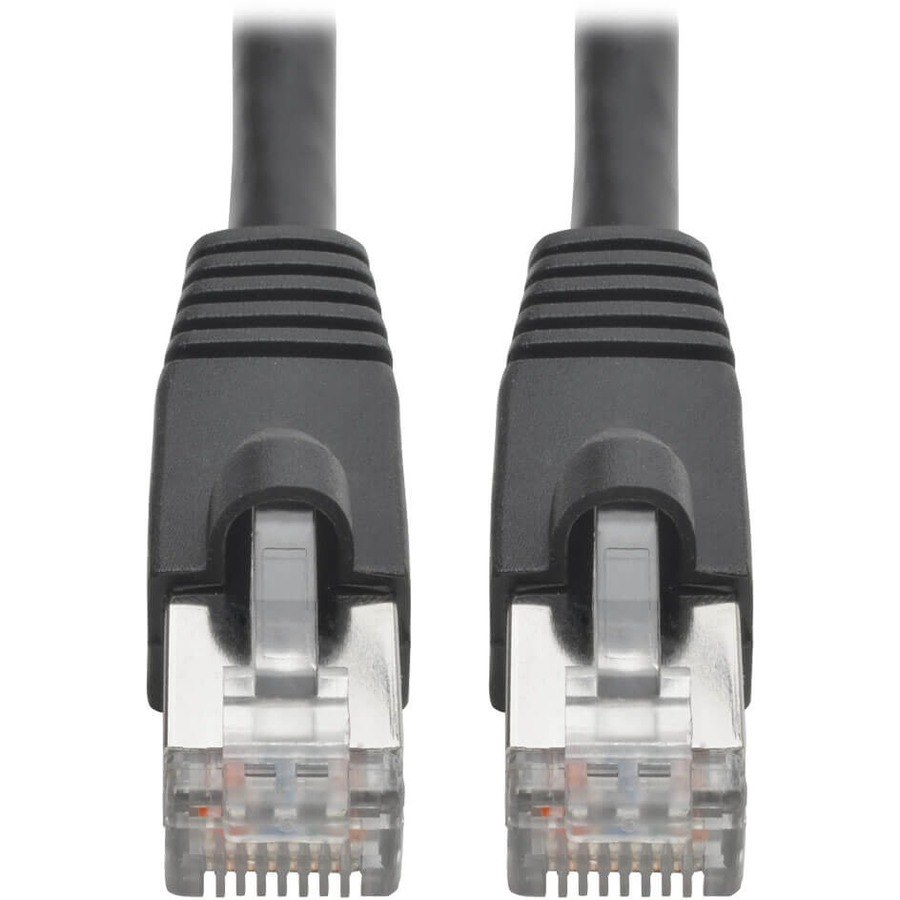 Eaton Tripp Lite Series Cat6a 10G Snagless Shielded STP Ethernet Cable (RJ45 M/M), PoE, Black, 5 ft. (1.52 m)