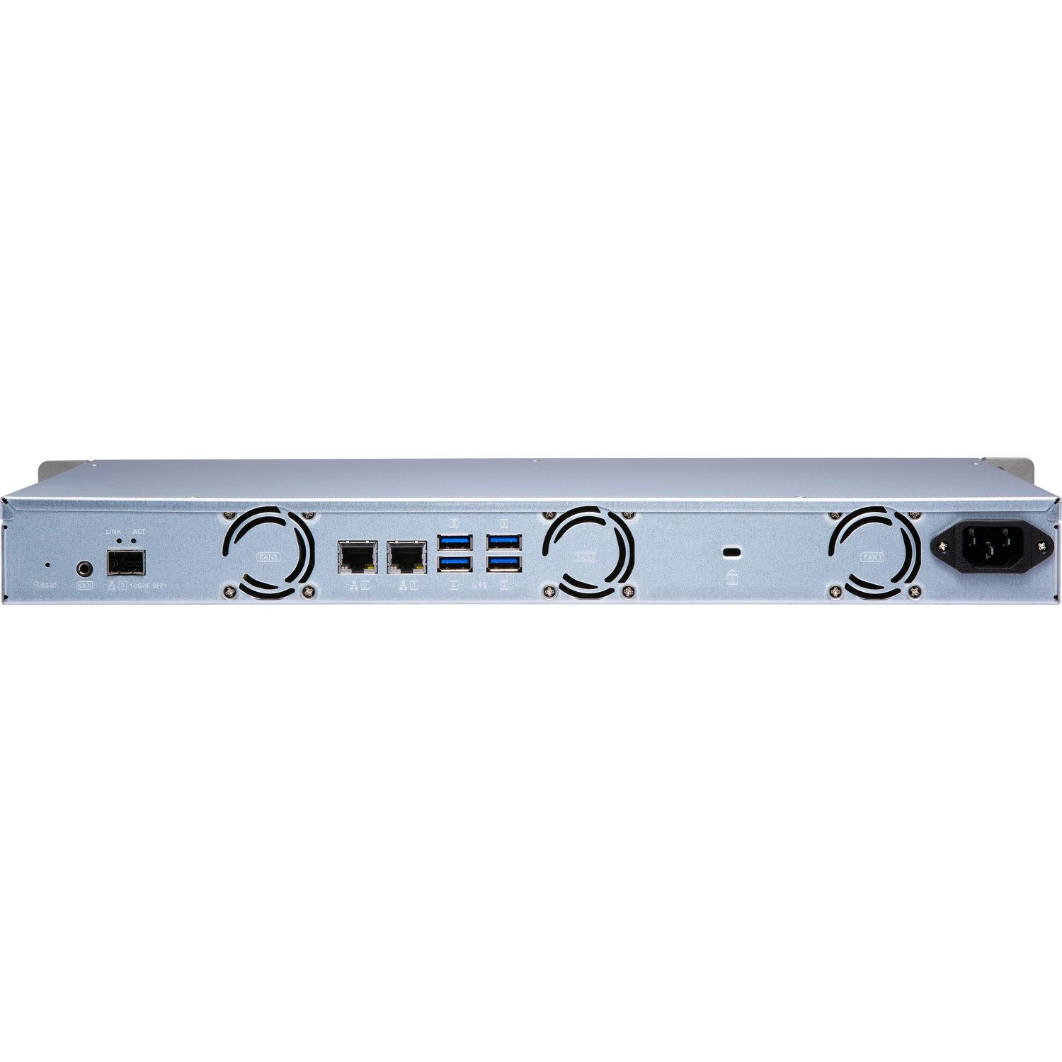 QNAP Short Depth Rackmount NAS with Quad-core CPU and 10GbE SFP+ Port