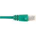 Black Box CAT6 Value Line Patch Cable, Stranded, Green, 7-ft. (2.1-m), 5-Pack