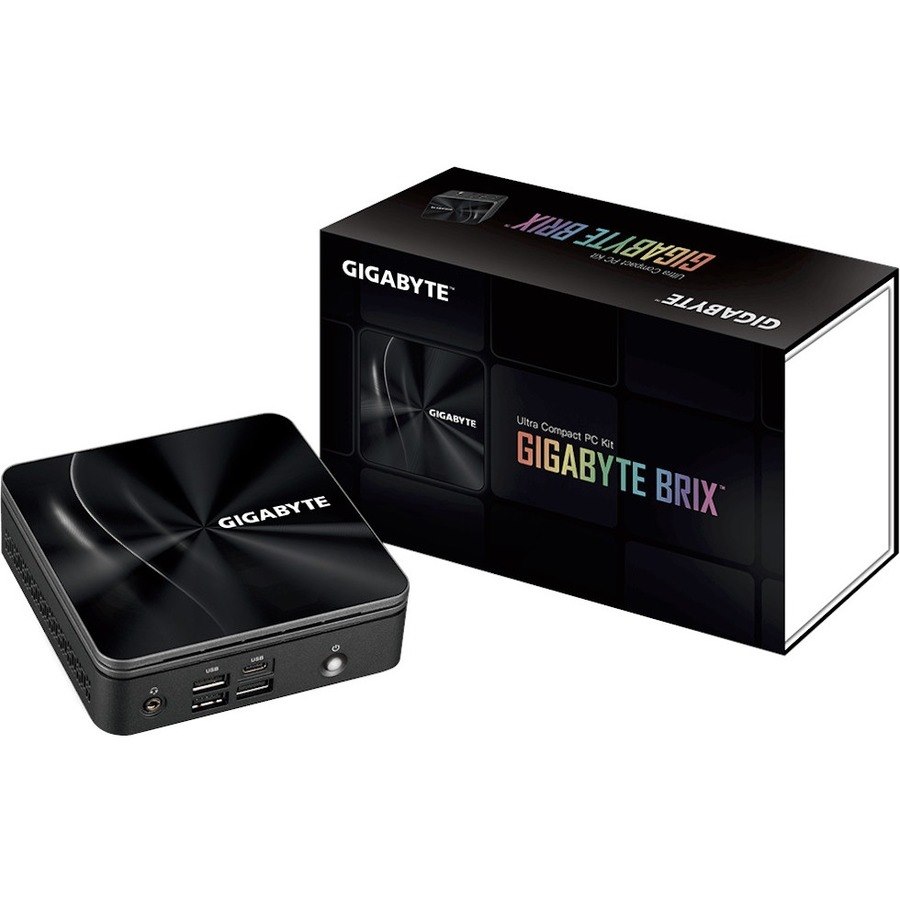 Gigabyte BRIX GB-BRR3-4300 Barebone System - Mini PC - Ryzen 3 4300U 2 GHz Quad-core (4 Core)