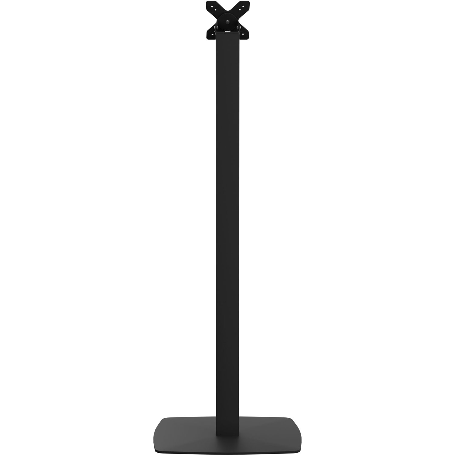 CTA Digital Premium Thin Profile Floor stand with VESA plate and Base (Black)