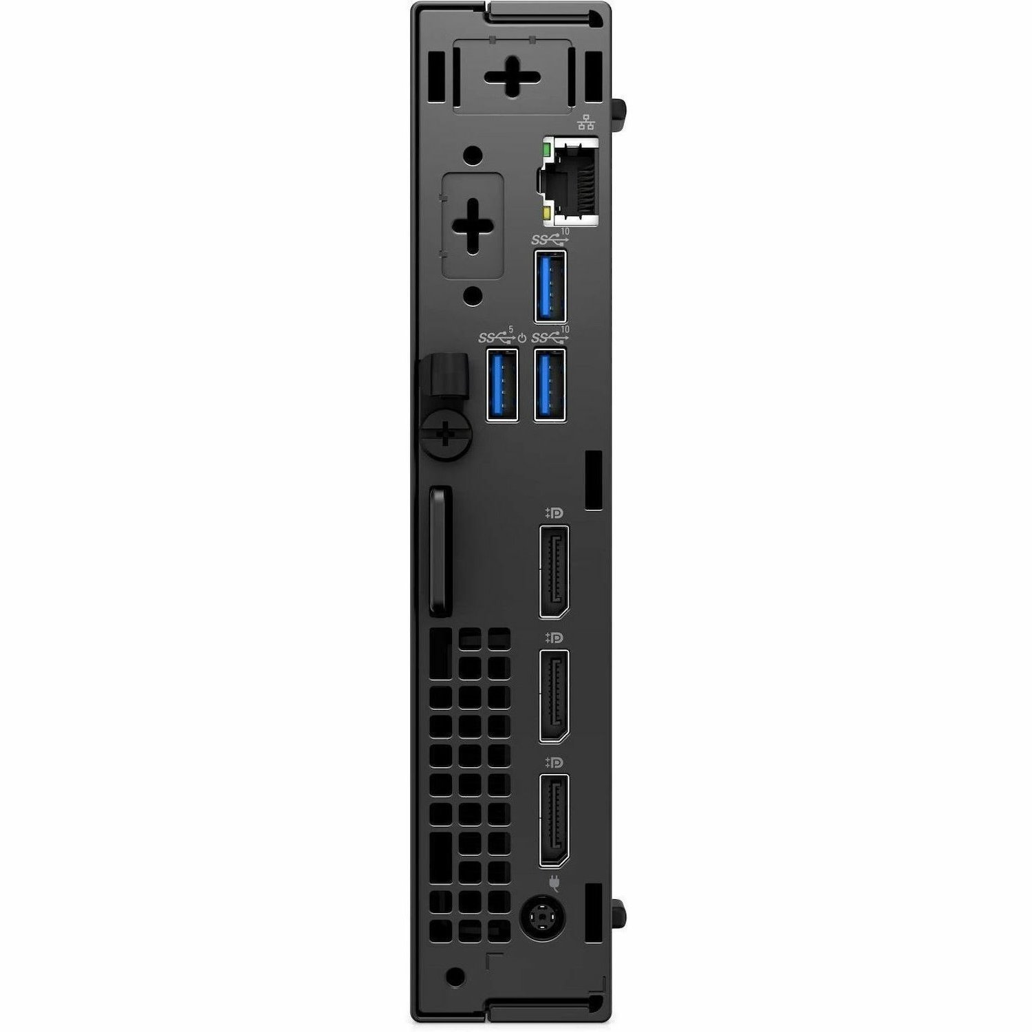 Dell OptiPlex 7000 7020 Desktop Computer - Intel Core i5 14th Gen i5-14500T - vPro Technology - 16 GB - 256 GB SSD - Micro PC - Black