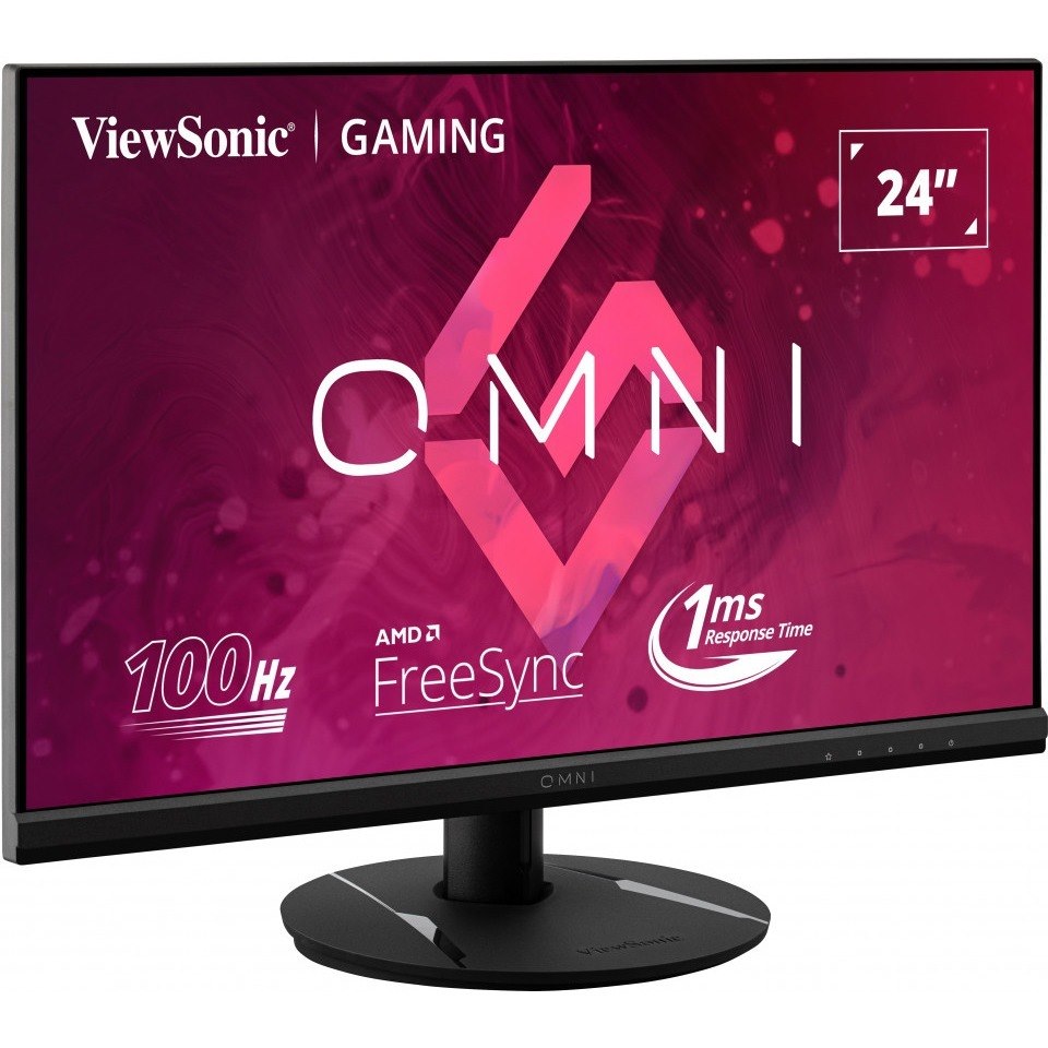 ViewSonic OMNI VX2416 24 Inch 1080p 1ms 100Hz Gaming Monitor with IPS Panel, AMD FreeSync, Eye Care, HDMI and DisplayPort