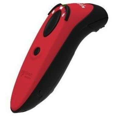 Socket Mobile DuraScan D762 Rugged Warehouse, Logistics, Inventory Hands-free Barcode Scanner - Cable/Wireless Connectivity - Red