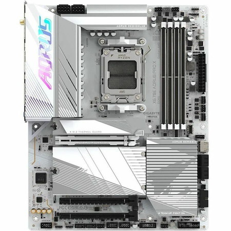 GIGABYTE X670E AORUS PRO X Gaming Desktop Motherboard - AMD X670 Chipset - Socket AM5 - ATX