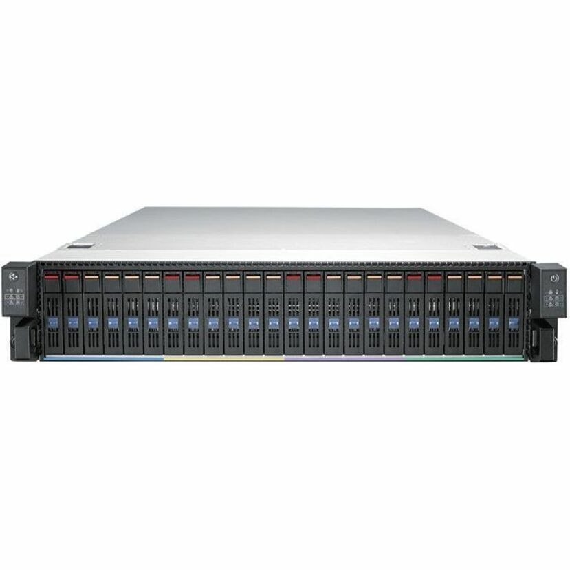 Advantech SKY-5240-24A1 Barebone System - 2U Rack-mountable - Socket P LGA-3647 - 2 x Processor Support - Intel