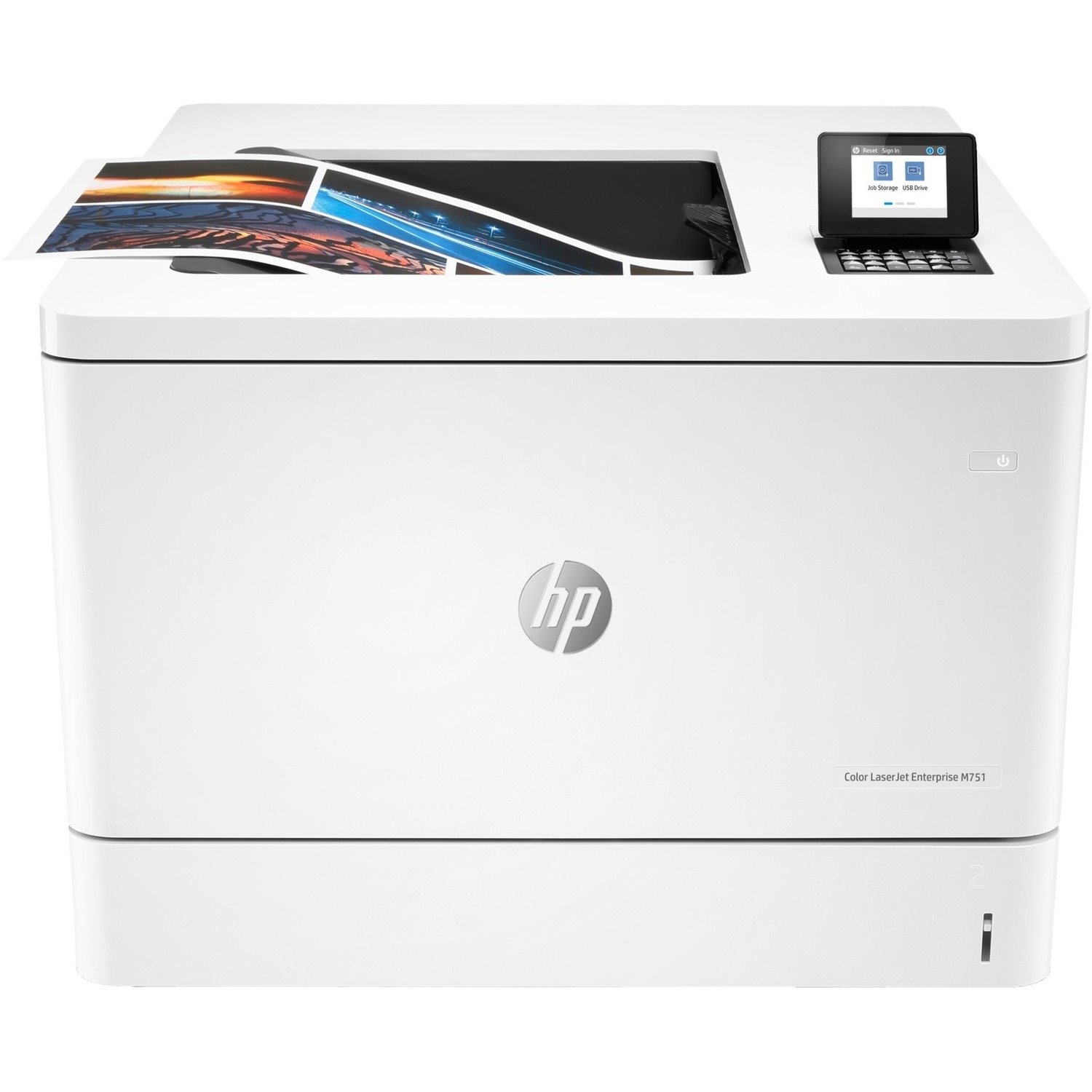 HP LaserJet Enterprise M751 M751dn Desktop Laser Printer - Color