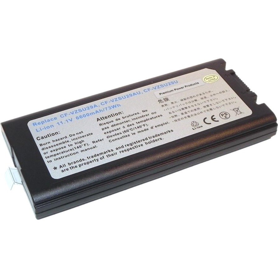 eReplacements Compatible 9 cell (7800 mAh) battery for Panasonic Toughbook CF-29; CF-52