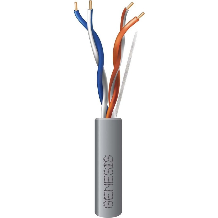 Genesis 2-Pair Category 3 Riser, Gray, 1000 FT. Pull Box