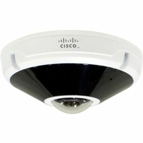 Cisco 8070 12 Megapixel Indoor/Outdoor Network Camera - Color, Monochrome - Fisheye - Black, White