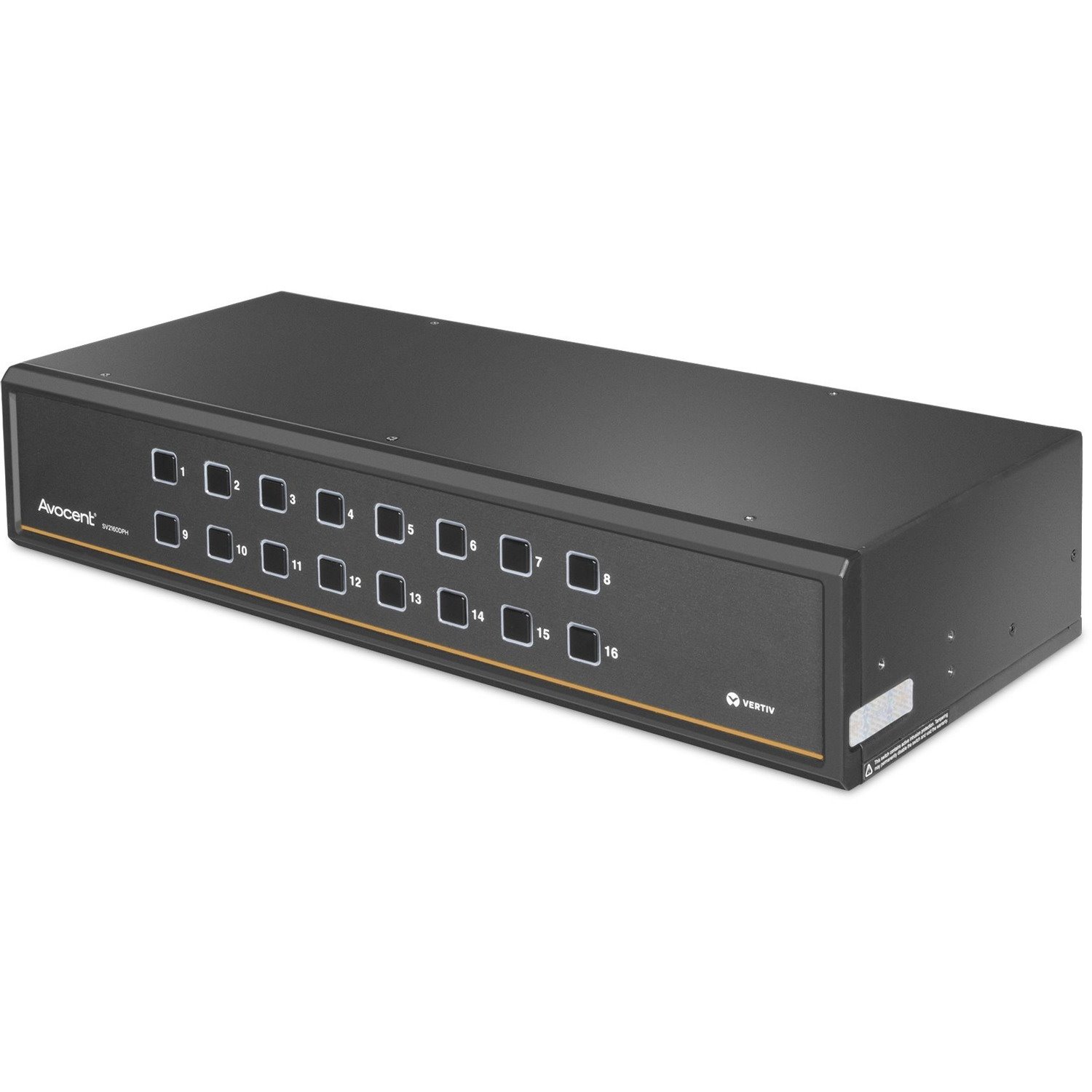 Vertiv Avocent SwitchView Desktop KVM | 16 Port | Single Head | Universal Connector | TAA Compliant