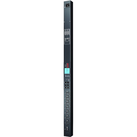 APC NetShelter Switched Rack PDU, 0U, 20A, 208V, 7 C13 and 1 C19 outlets, L620 Cord