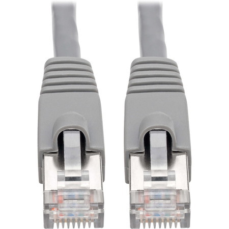 Tripp Lite by Eaton Cat6a 10G Snagless Shielded STP Ethernet Cable (RJ45 M/M) PoE Gray 5 ft. (1.52 m)
