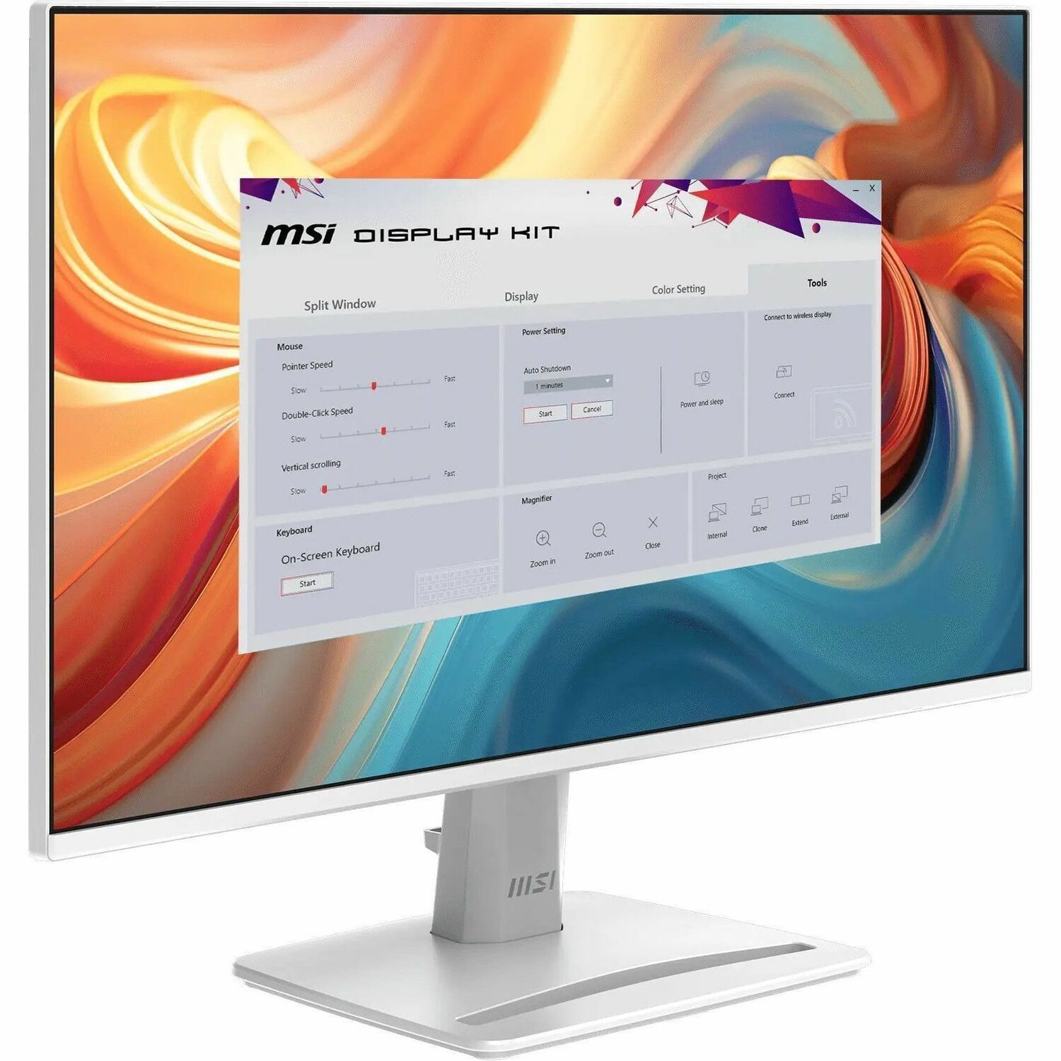 MSI Pro MP243W E14 24" Class Full HD LED Monitor - 16:9