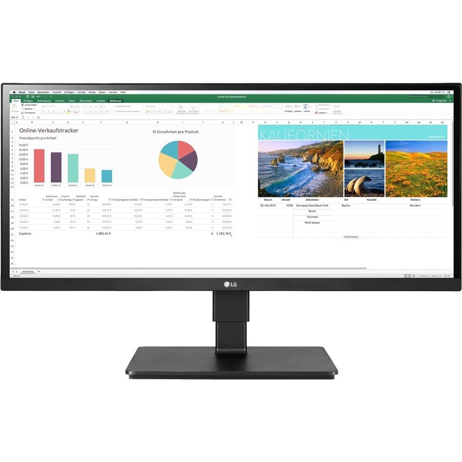 LG 29BN650 29" Class UW-UXGA LCD Monitor - 21:9 - Black