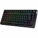 HyperX Alloy Rise 75 Gaming Keyboard - Wired/Wireless Connectivity - RGB LED - English (US) - Black