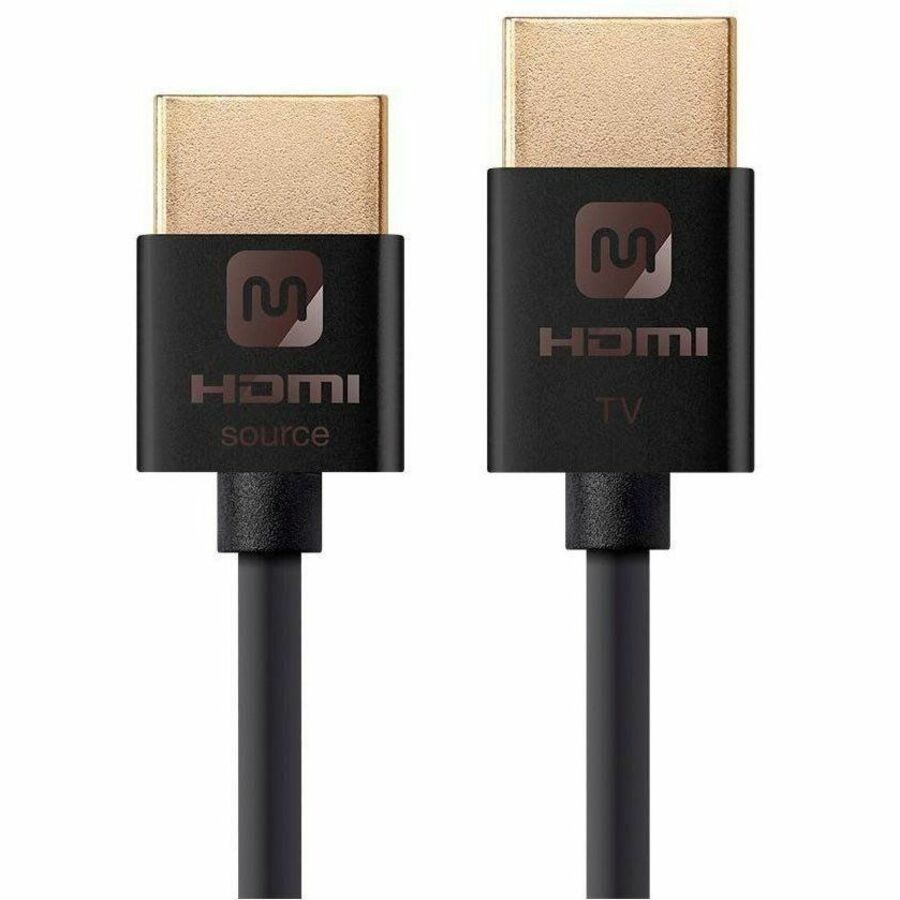Monoprice Slim Active Hdmi Cable_18Gbps_ 15FT BLCK
