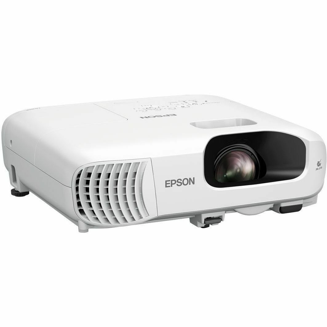 Epson EB-W56S Short Throw 3LCD Projector - 16:10 - Ceiling Mountable, Desktop, Portable - White