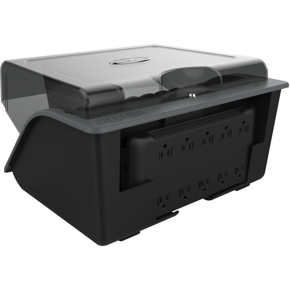 Eaton Tripp Lite Series 10-Device Desktop AC Charging Station with Surge Protector for Tablets, Laptops and E-Readers