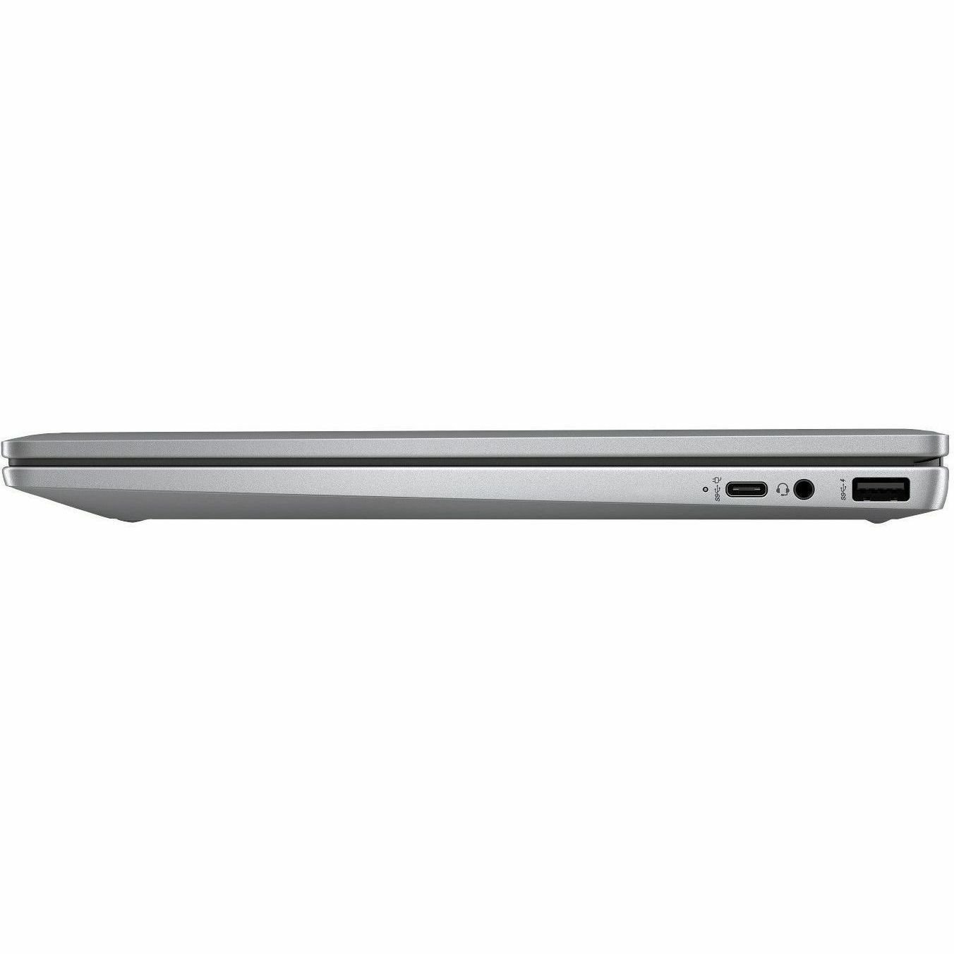 HP Chromebook x360 14b-cd0000 14b-cd0030ca 14" Touchscreen Convertible 2 in 1 Chromebook - Full HD - Intel Core i3 i3-N305 - 8 GB - 256 GB Flash Memory - Mineral Silver