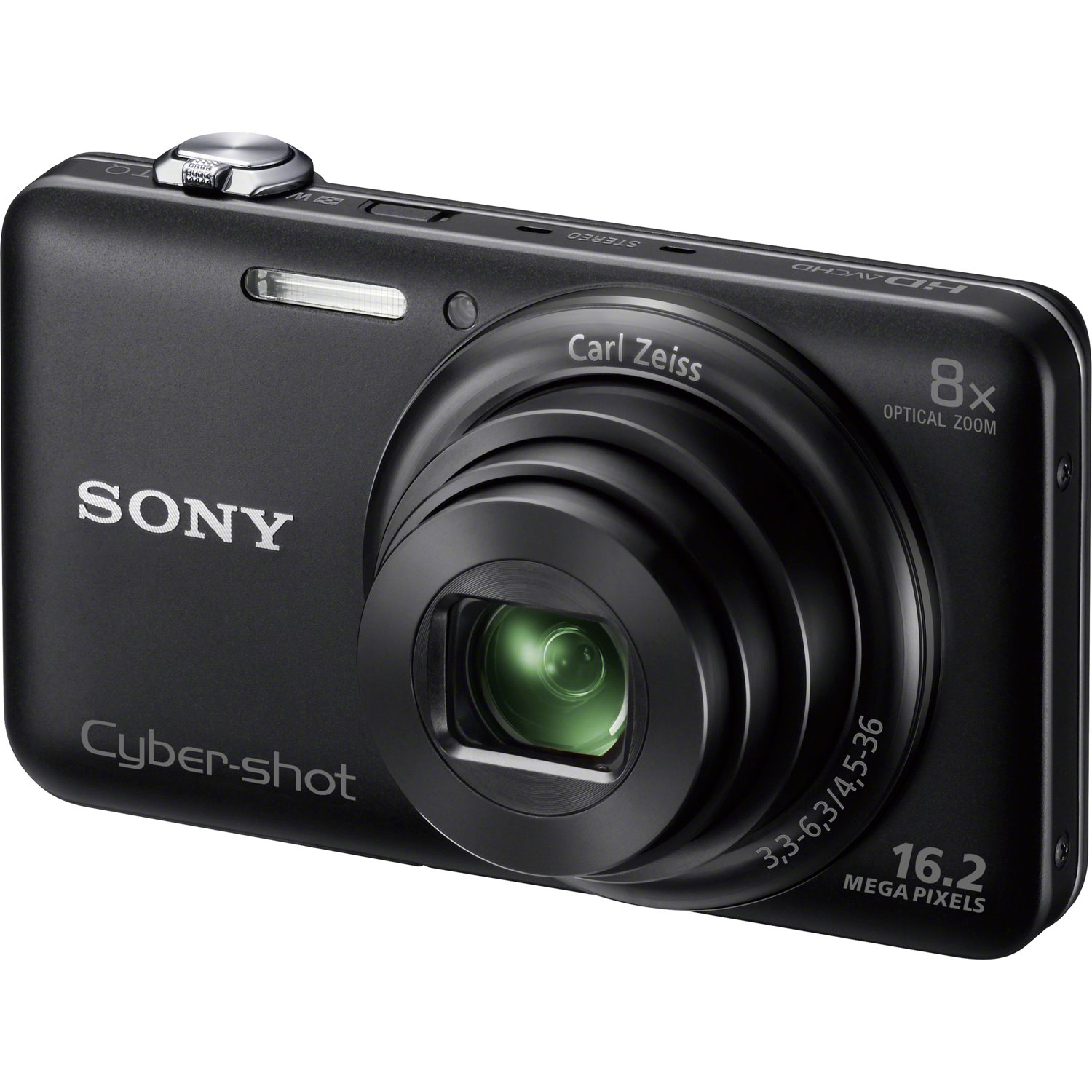 Sony Cyber-shot DSC-WX60 16.2 Megapixel Compact Camera - Black