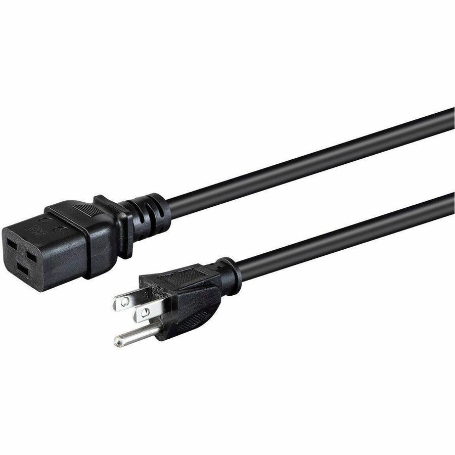 Monoprice Power Cord - Nema 5-15P To Iec 60320 C19 _ 14Awg_ 15A/1875W_ 3-Prong_