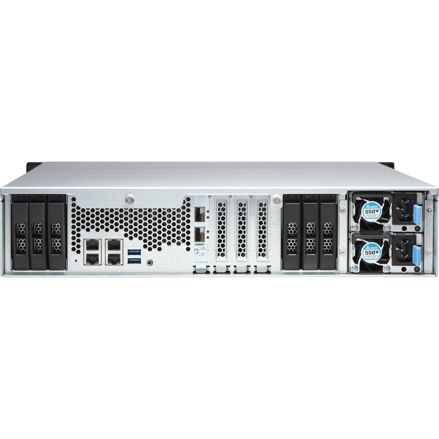 QNAP TS-H1886XU-RP-R2-D1622-32G SAN/NAS Storage System