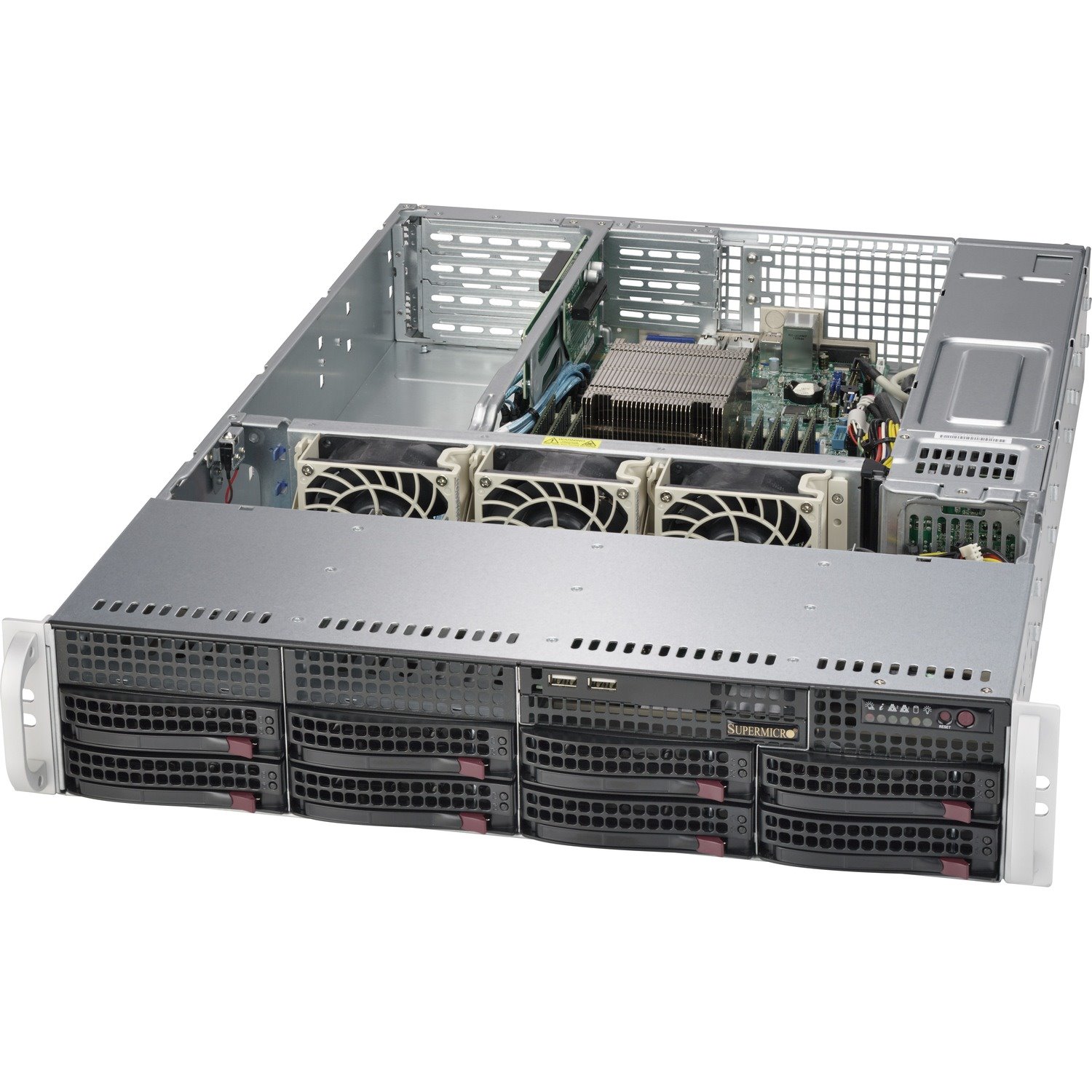 Supermicro SuperServer 5028R-WR Barebone System - 2U Rack-mountable - Socket LGA 2011-v3 - 1 x Processor Support