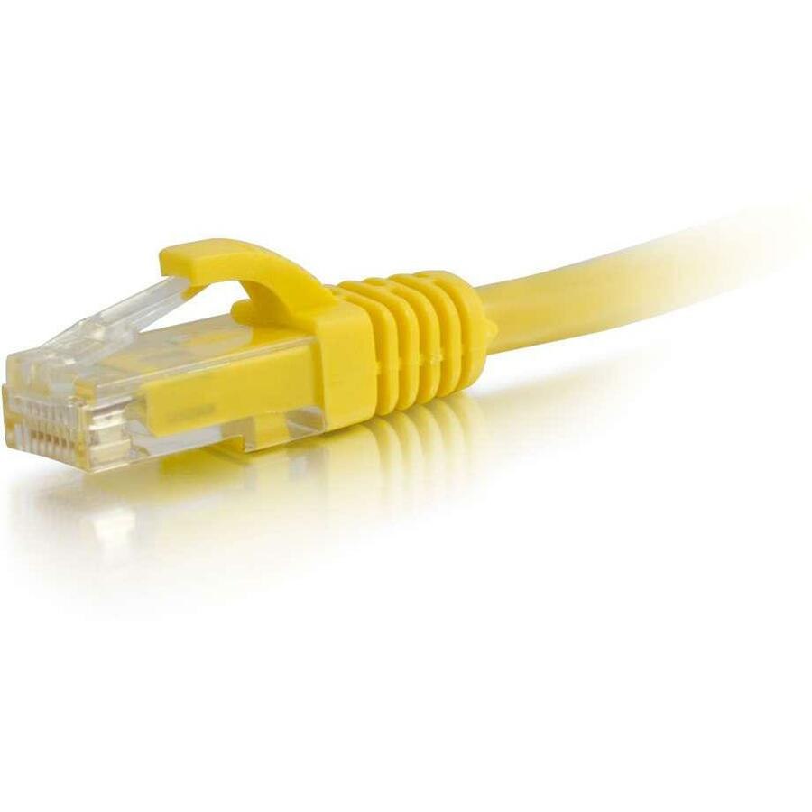 C2G-30ft Cat5e Snagless Unshielded (UTP) Network Patch Cable - Yellow