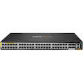 HPE CX 6300 48 Ports Manageable Layer 3 Switch - 10 Gigabit Ethernet, 100 Gigabit Ethernet - 10GBase-T, 100GBase-X - TAA Compliant