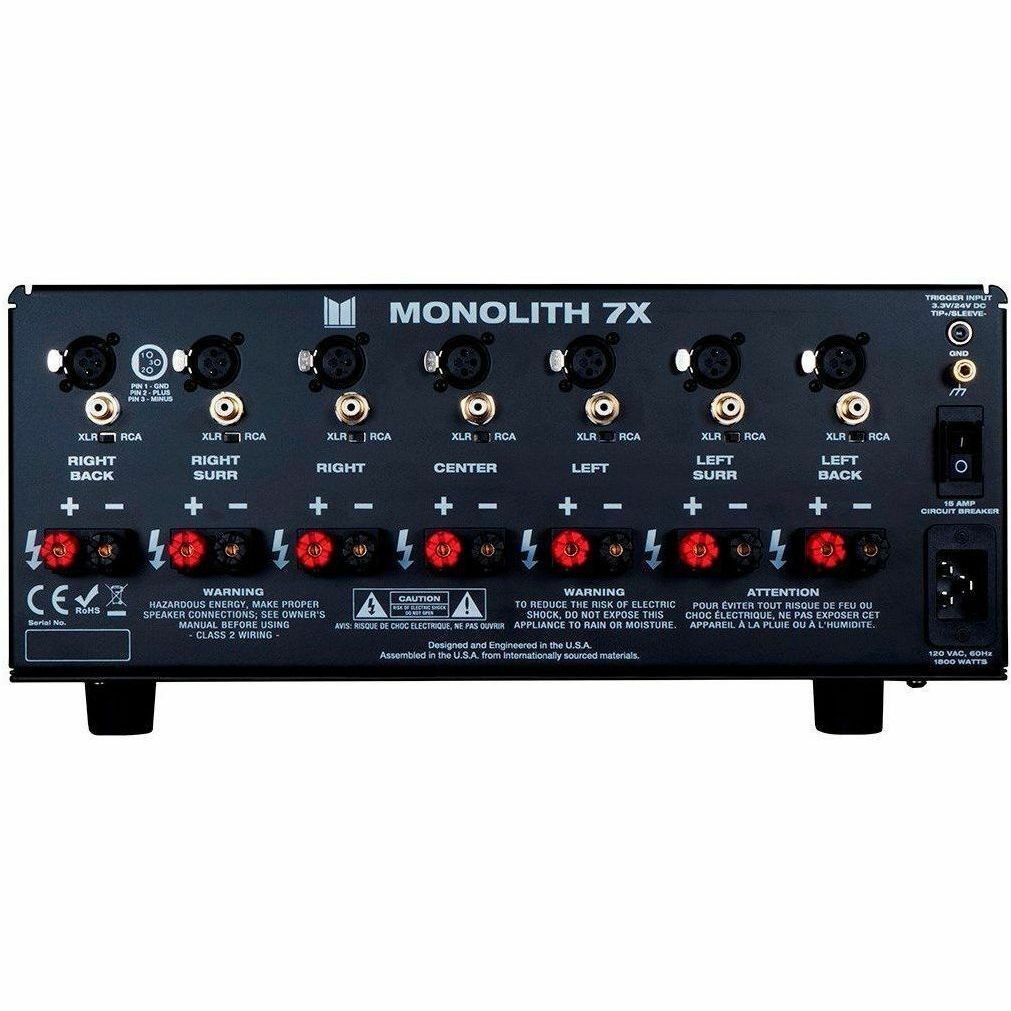 Monoprice Monolith BY 7X200 Watts Per Channel Mult