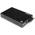 StarTech.com Gigabit Ethernet Single Mode Fiber Media Converter SC 40 km - 1000 Mbps