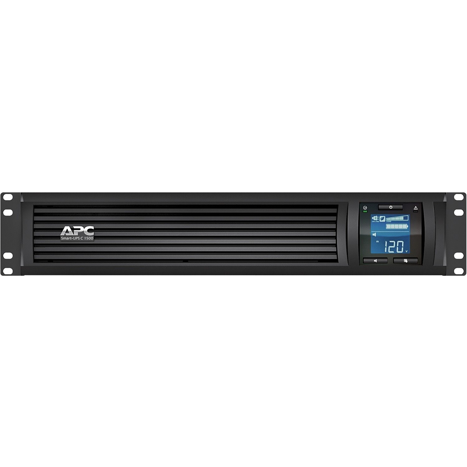 APC Smart-UPS C, Line Interactive, 1440VA, Rackmount 2U, 120V, 6x NEMA 5-15R outlets, SmartConnect port, USB and Serial communication, AVR,Graphic LCD