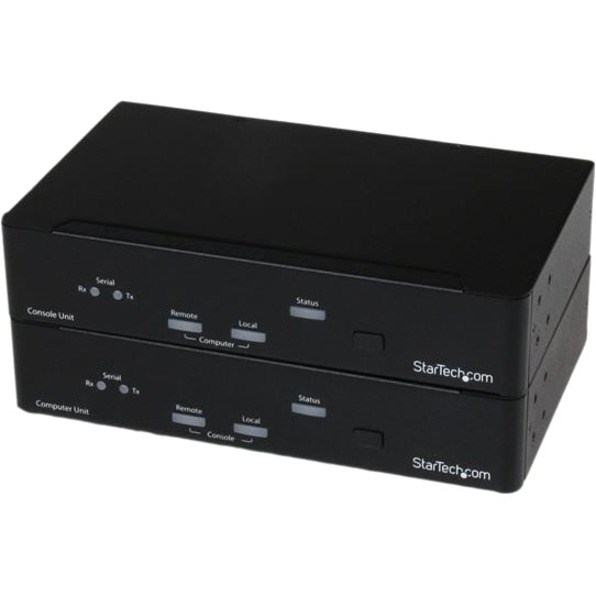 StarTech.com USB DVI KVM Extender Over Fiber 2km - Serial/Audio