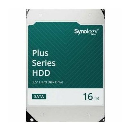 Synology Plus HAT3310-16T 16 TB Hard Drive - 3.5" Internal - SATA (SATA/600) - Conventional Magnetic Recording (CMR) Method