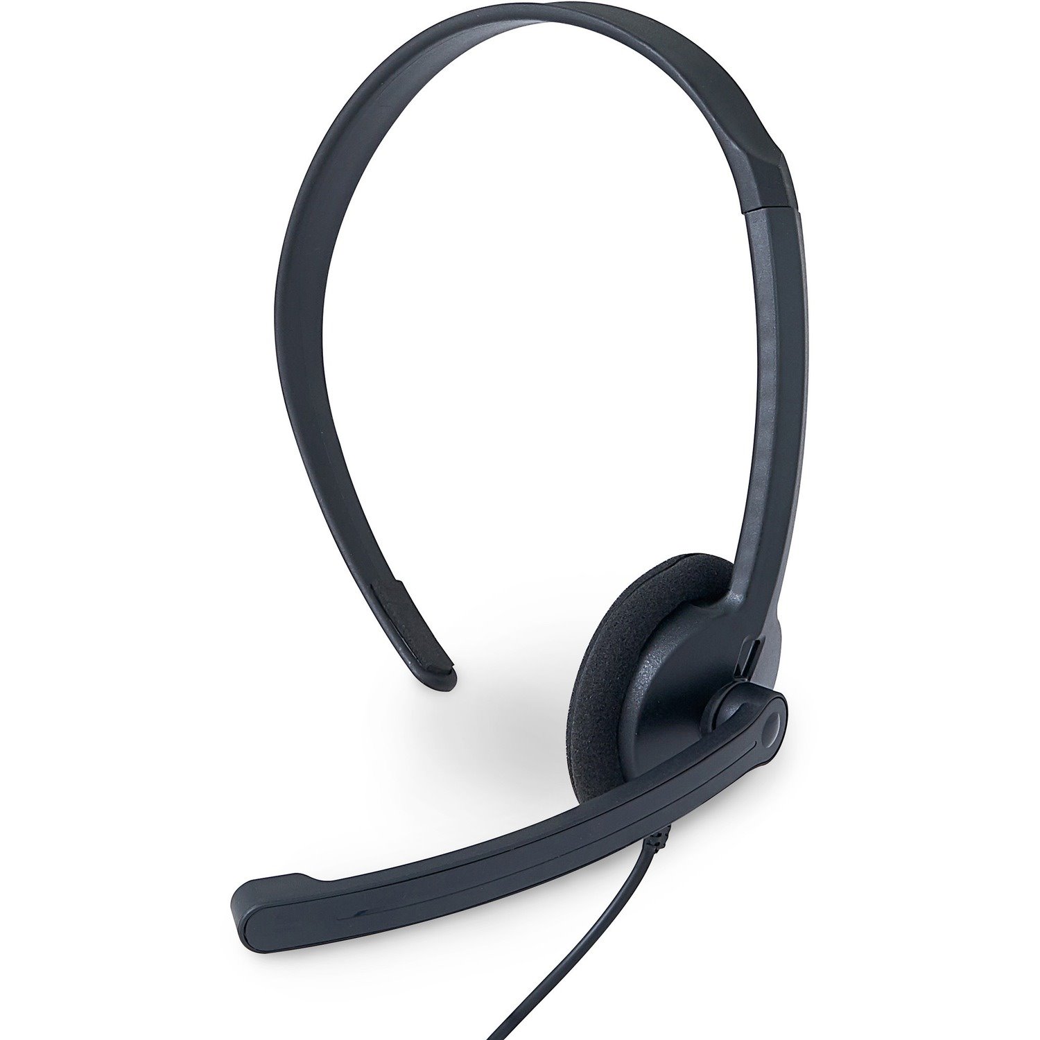 Verbatim Mono Headset with Microphone and In-Line Remote