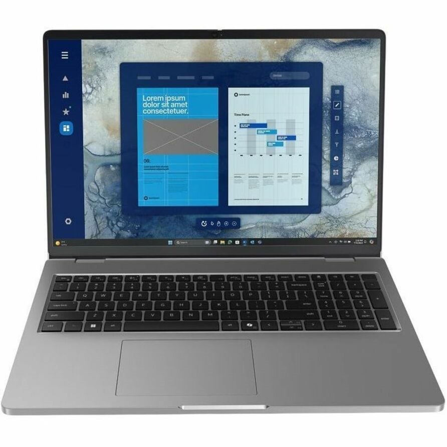 Dell Pro 16 PC16250 16" Notebook - Full HD Plus - Intel Core Ultra 7 255U - 16 GB - 512 GB SSD - English (US) Keyboard - Platinum Silver