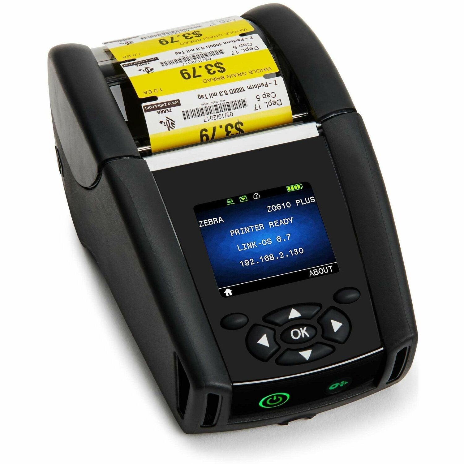 Zebra DT Printer ZQ610 Plus 2In/48Mm