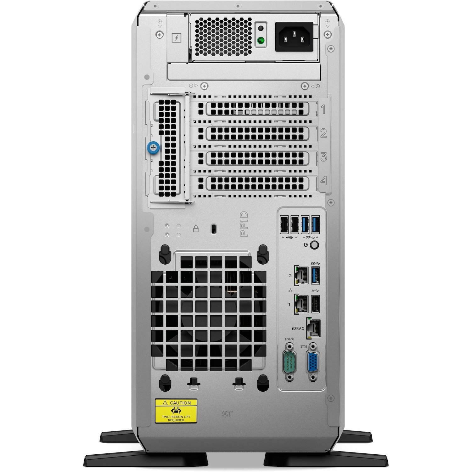 Dell PowerEdge T360 4.5U Toren Server - 1 x Intel Xeon 3,10 GHz - 32 GB RAM - 480 GB SSD - (1 x 480GB) SSD Configuration - Serieel ATA/600, 12Gb/s SAS controller
