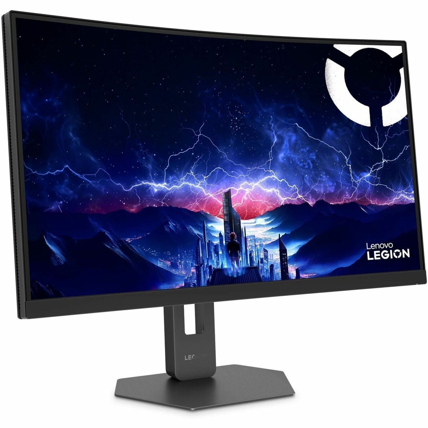 Lenovo Legion 27-2c 27" Class Full HD Curved Screen LED Monitor - 16:9 - Eclipse Black