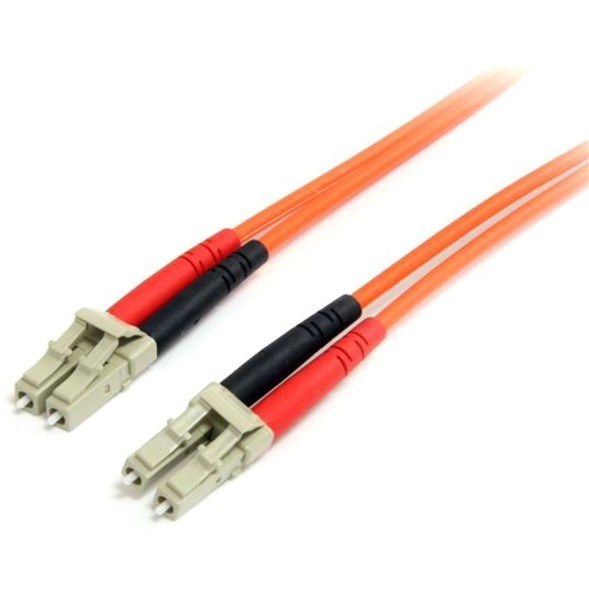 StarTech.com 2m Fiber Optic Cable - Multimode Duplex 62.5/125 LSZH Fiber Jumper Cord - LC/LC