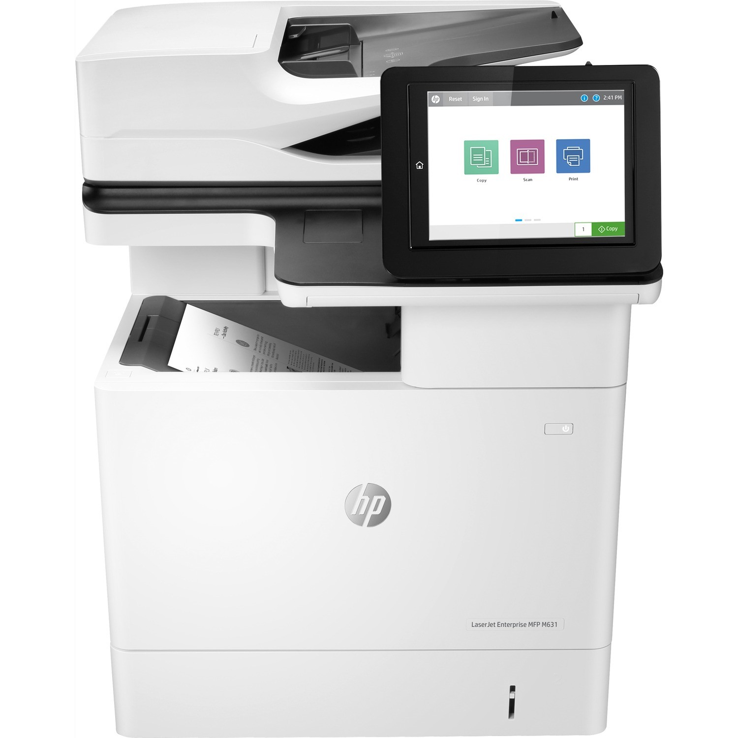HP M631DN LASER ENT MONO MFP A4, 52PPM, 1200X1200 DPI, DUPLEX, NETWORK