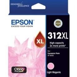 EPSON 312XL LIGHT MAGENTA INK CLARIA PHOTO HD - EXPRESSION PHOTO XP-8500,XP-8600,XP-8700