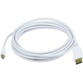 Monoprice 15FT 32AWG Mini DisplayPort to DisplayPort Cable - White