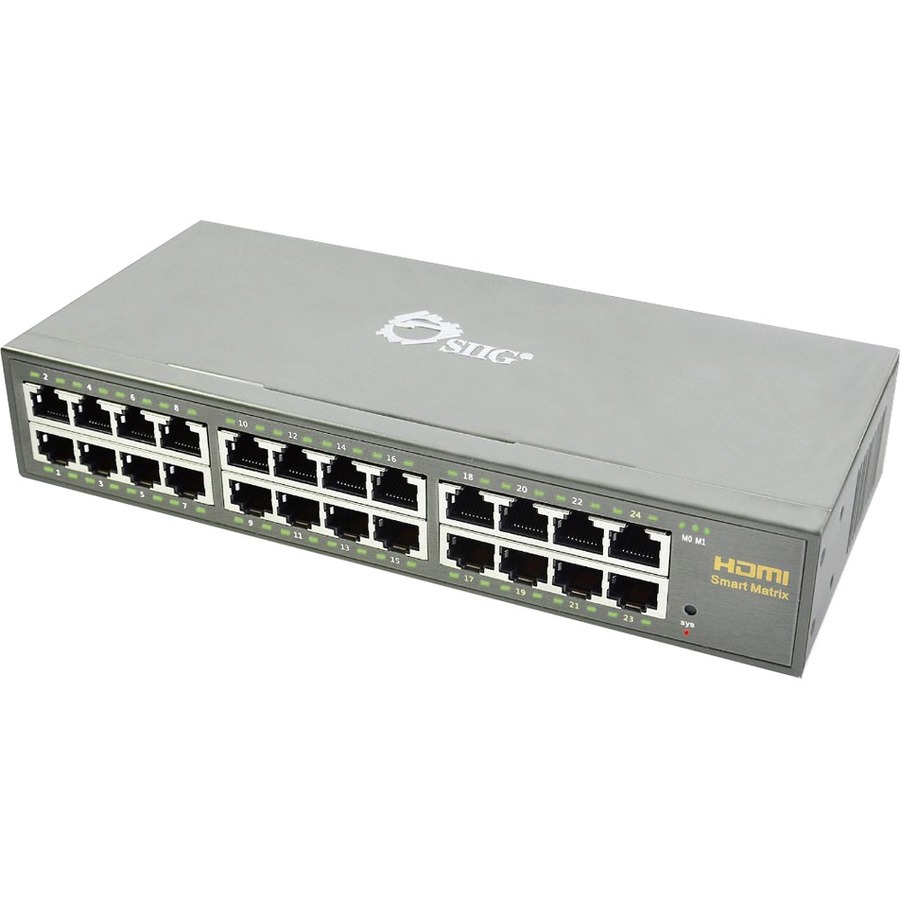 SIIG 24-Port AV Over IP Smart Matrix Switcher