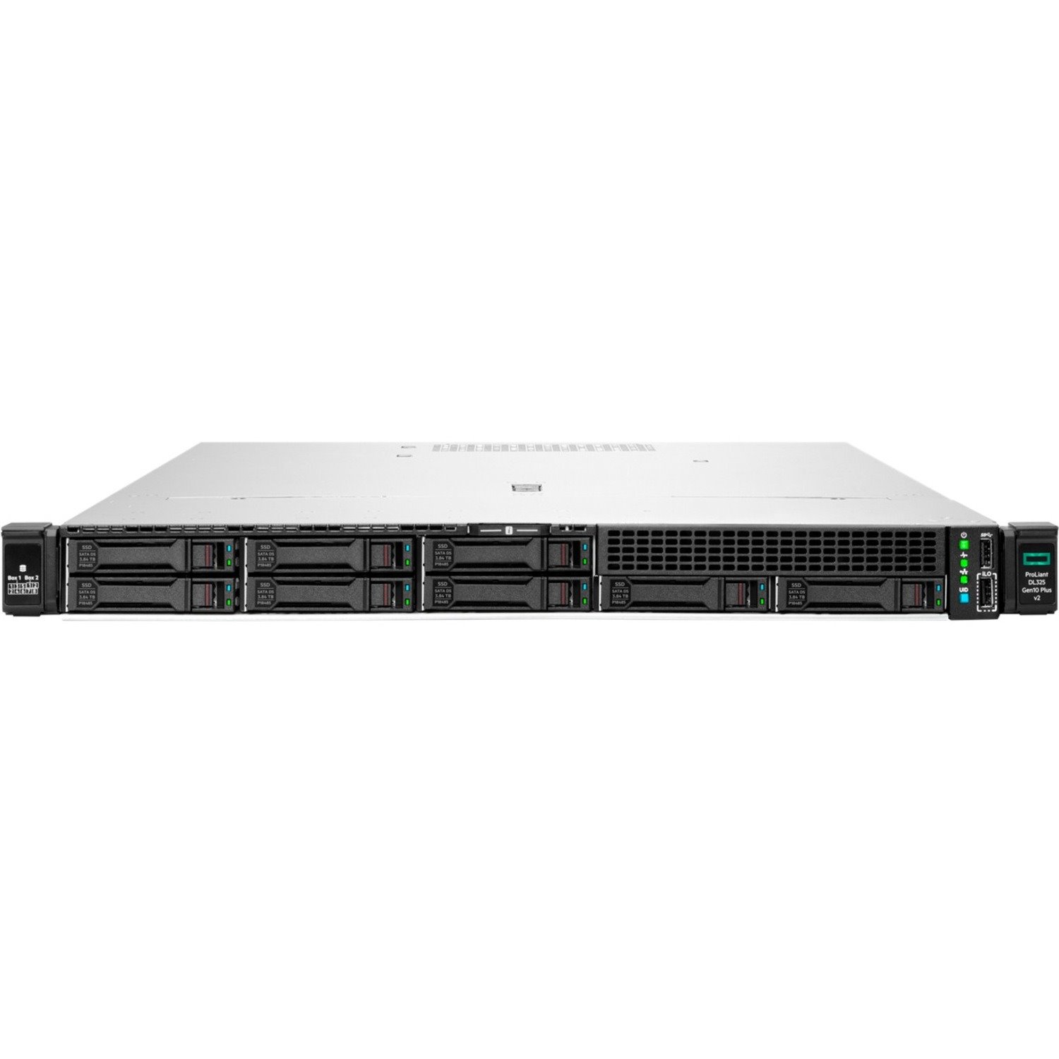 HPE ProLiant DL325 G10 Plus v2 1U Rack Server - 1 EPYC 7443P 2.85 GHz - 32 GB RAM - 12Gb/s SAS Controller